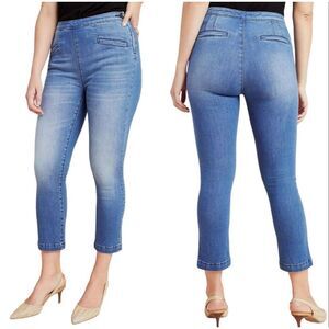 Anthropologie Pilcro the Leterpress high rise crop legging jeans 29